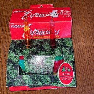 Christmas Noma Expressions bubblelite replacement bulbs‎